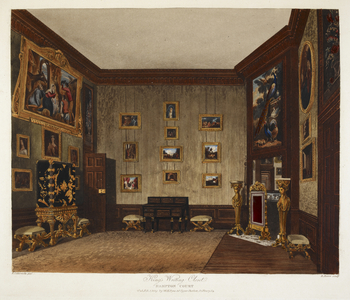 Kings Writing Closet, Hampton Court