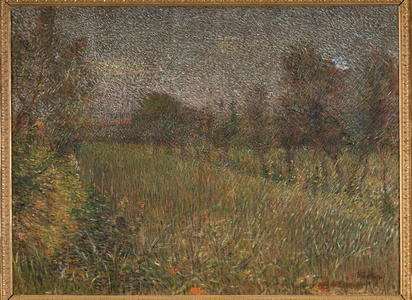 Spring Landscape (oil on canvas)