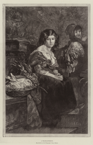 A Thank-Offering (engraving)