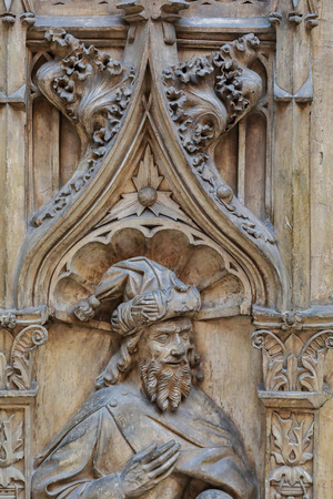 A prophet, 16th century (low relief)