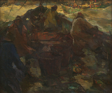 Men of Dogger Bank (oil on canvas)