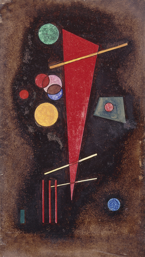 Determinant, 1928 (oil and tempera on board)