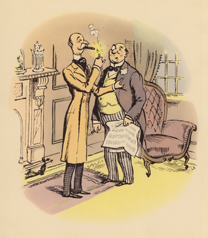 By Gad, Sir, It Works! (colour litho)