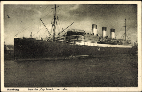 Hamburg, HSDG, steamer Cap Polonio in the port