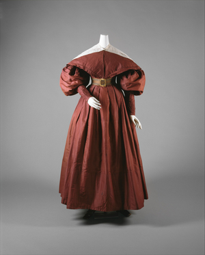 Walking ensemble, c.1835 (silk)