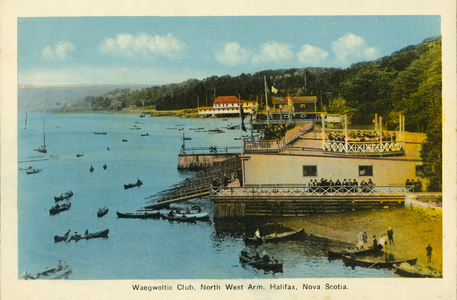 Waegwoltic Club, North West Arm, Halifax, Nova Scotia (colour photo)