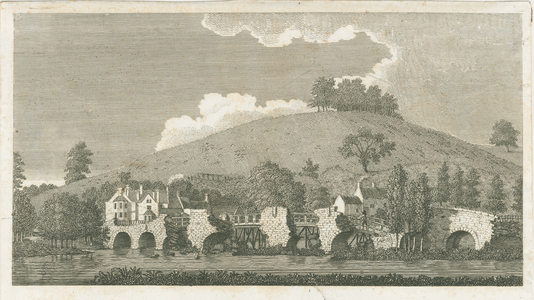Wolseley Bridge: engraving, 1802 (print)