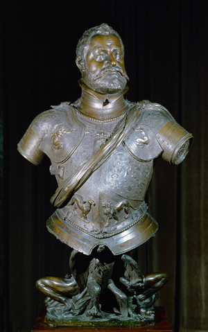 Emperor Rudolf II, 1603 (bronze)