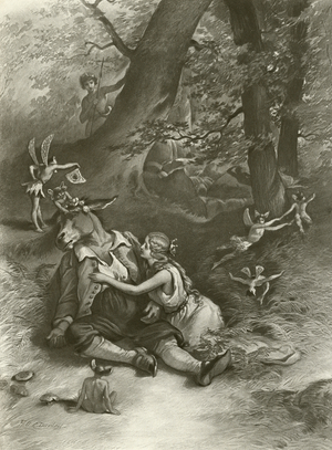 A Midsummer Night's Dream. Act IV, Scene I (gravure)