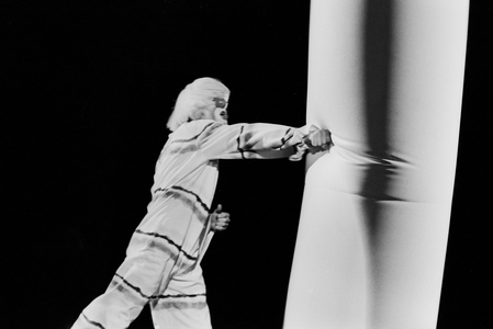Views of a clown, 1975 (photo)