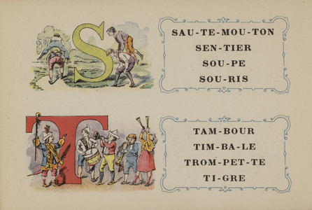 Alphabet De La Phosphatine Falieres (colour litho)