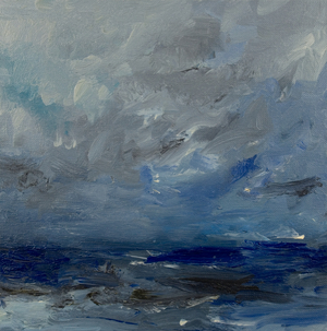 Sea is the Colour (oil on canvas)