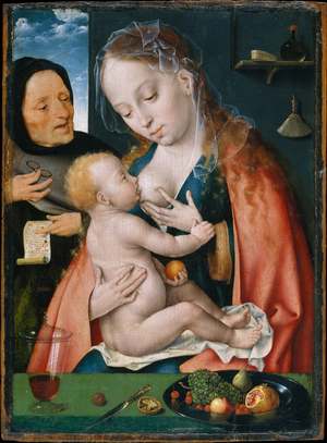 The Holy Family, c.1512–13 (oil on wood)
