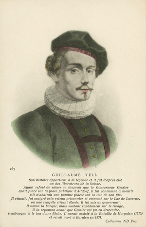 Guillaume Tell (colour litho)