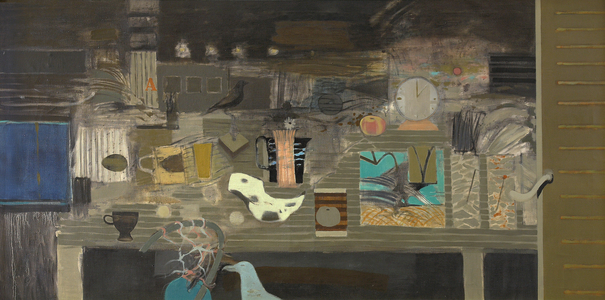 Still life - Nocturne, c.1972-73 (oil on canvas)