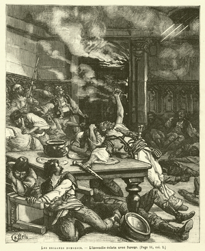 Les Brigands Hongrois (engraving)