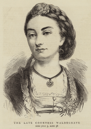 The Late Countess Waldegrave (engraving)