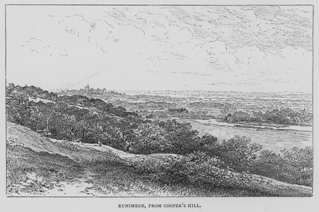 Runimede, from Cooper's Hill (engraving)