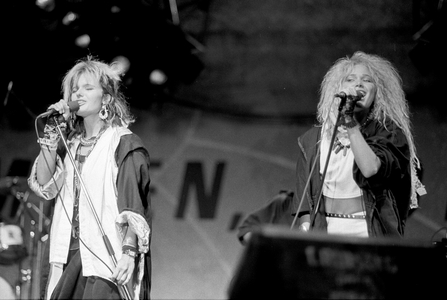 Oslo, 31081985. "Rock on the Dock" concert "together for life". Here is Dollie de …, 1985 (photo)