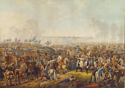 Battle of Leipzig, October 16-19, 1813 (watercolour)