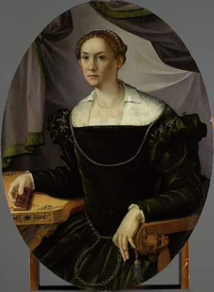 Portrait of a Woman, 1540 (oil on panel)