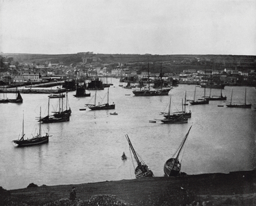 Town of Kinsale, Co Cork (b/w photo)