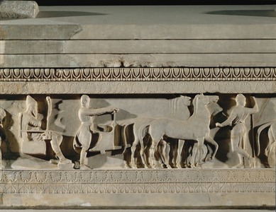 The Sarcophagus of the Satrap, from the Phoenician royal necropolis at Sidon