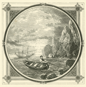 While we draw, we are drawn (engraving)