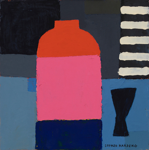 Pot, Glass and Stripes