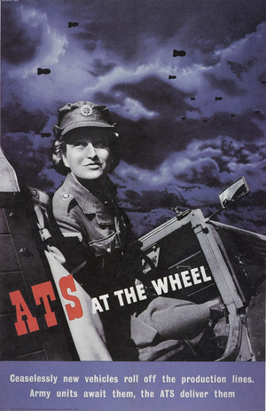 ATS Poster, UK, 1940s