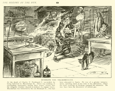 Rudolph the Necromancer (engraving)