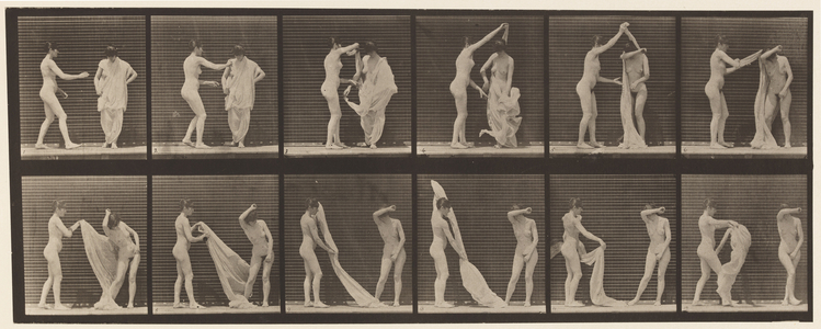 Plate 427. Toilet; Two Models, 1 Disrobing 8, 1872-85 (collotype on paper)
