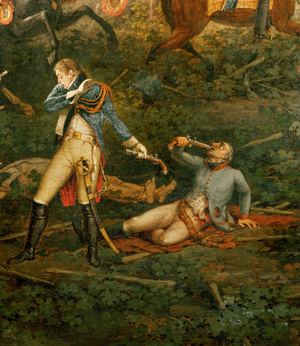 Battle of Marengo (oil on canvas)