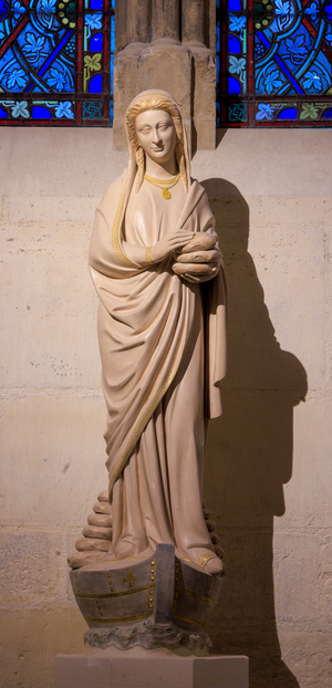 Interior of Notre Dame de Paris, 2024 (photo)