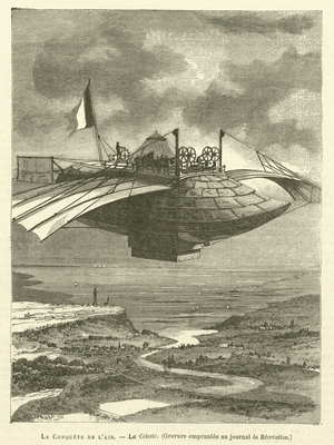 La Conquete De L'Air (engraving)