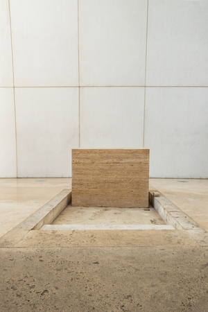 Baptismal font, Rome, Italy, 2014 (photo)