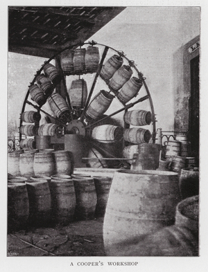 A Cooper's Workshop (b/w photo)