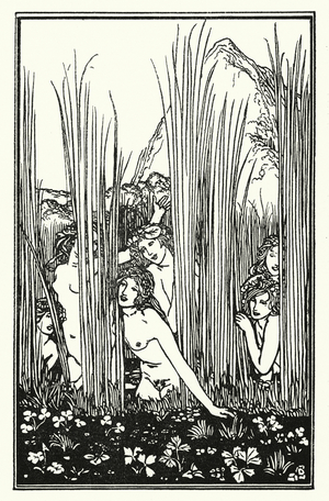 Shelley: Hymn of Pan (litho)