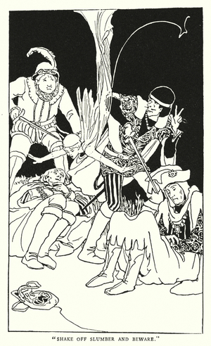 Illustration for Shakespeare's The Tempest (litho)