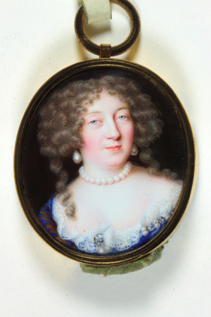 A lady called Madame de Montespan (enamel)