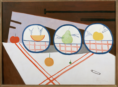 Bodegon con imperdible, 1947 (painting on canvas)