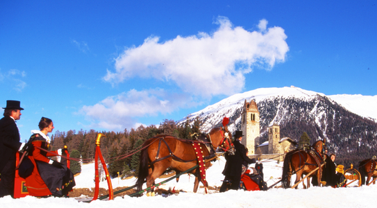 Schlitteda Celebration, Switzerland (photo)