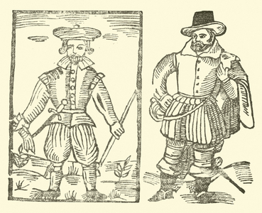 Illustration for The Roxburghe Ballads (woodcut)