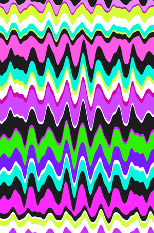 Wavy Stripe, 2015 (digital media)