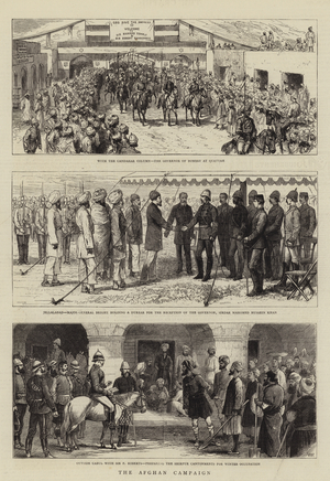 The Afghan Campaign (engraving)