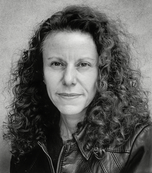 Amy Gerstler, Los Angeles, 2001 (b/w photo)