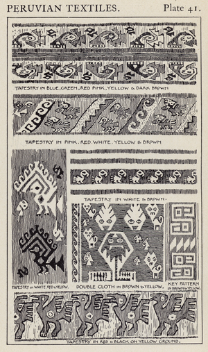 Peruvian Textiles (litho)