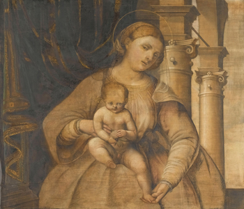 Virgin and Child, 1525-1550 (canvas)