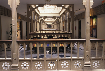 Interior Railing of Taj Mahal Hotel, Mumbai, India (photo)
