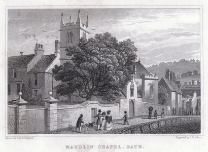 Maudlin Chapel, Bath (engraving)
